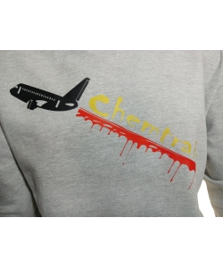 Bluza szara Chemtrails